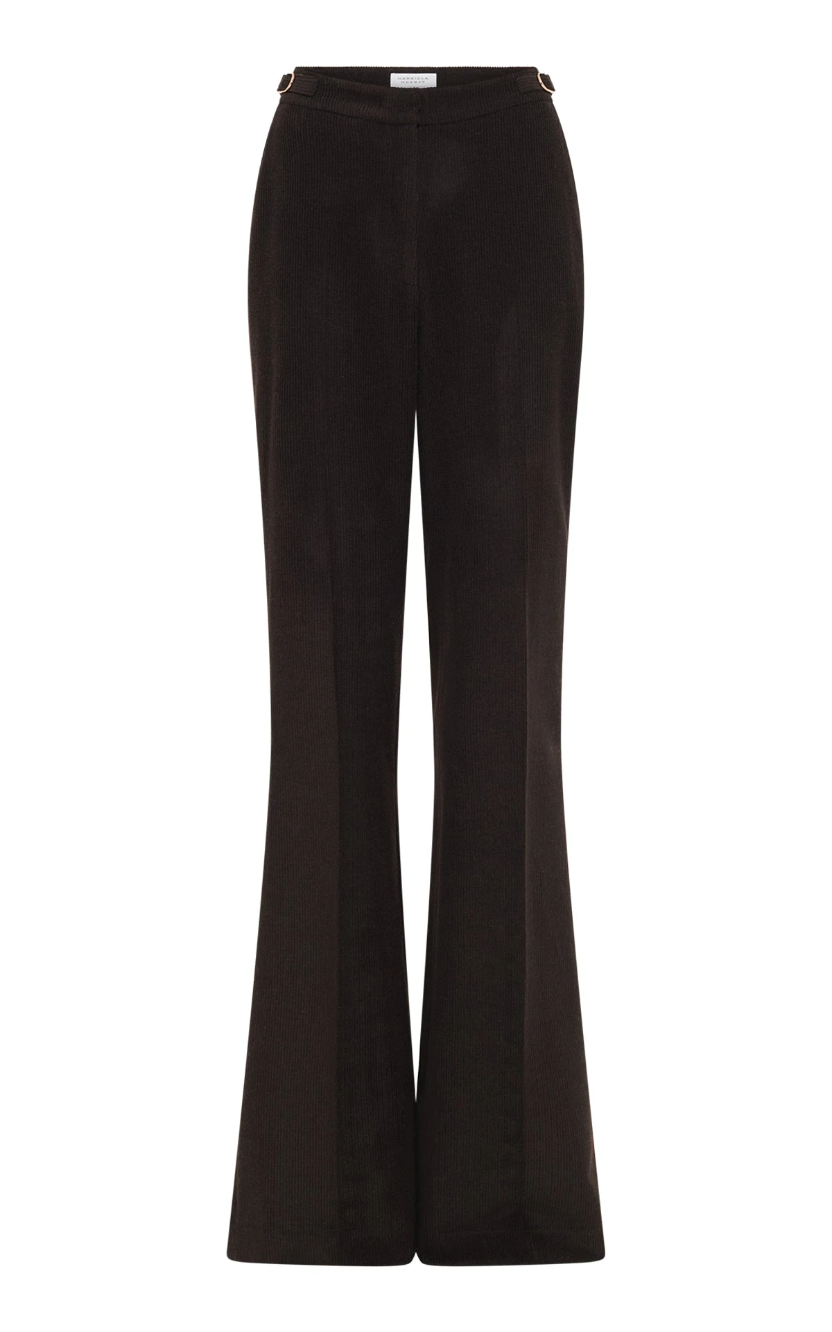 Gabriela Hearst Vesta Flare Pant in Chocolate Fine Cashmere Corduroy Gabriela Hearst Vesta Flare Pant in Chocolate Fine Cashmere Corduroy