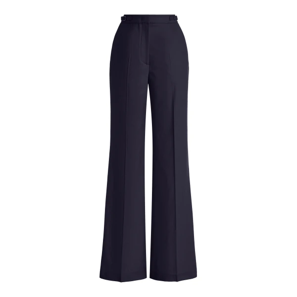 Gabriela Hearst Vesta Flare Pant in Dark Navy Sportswear Wool