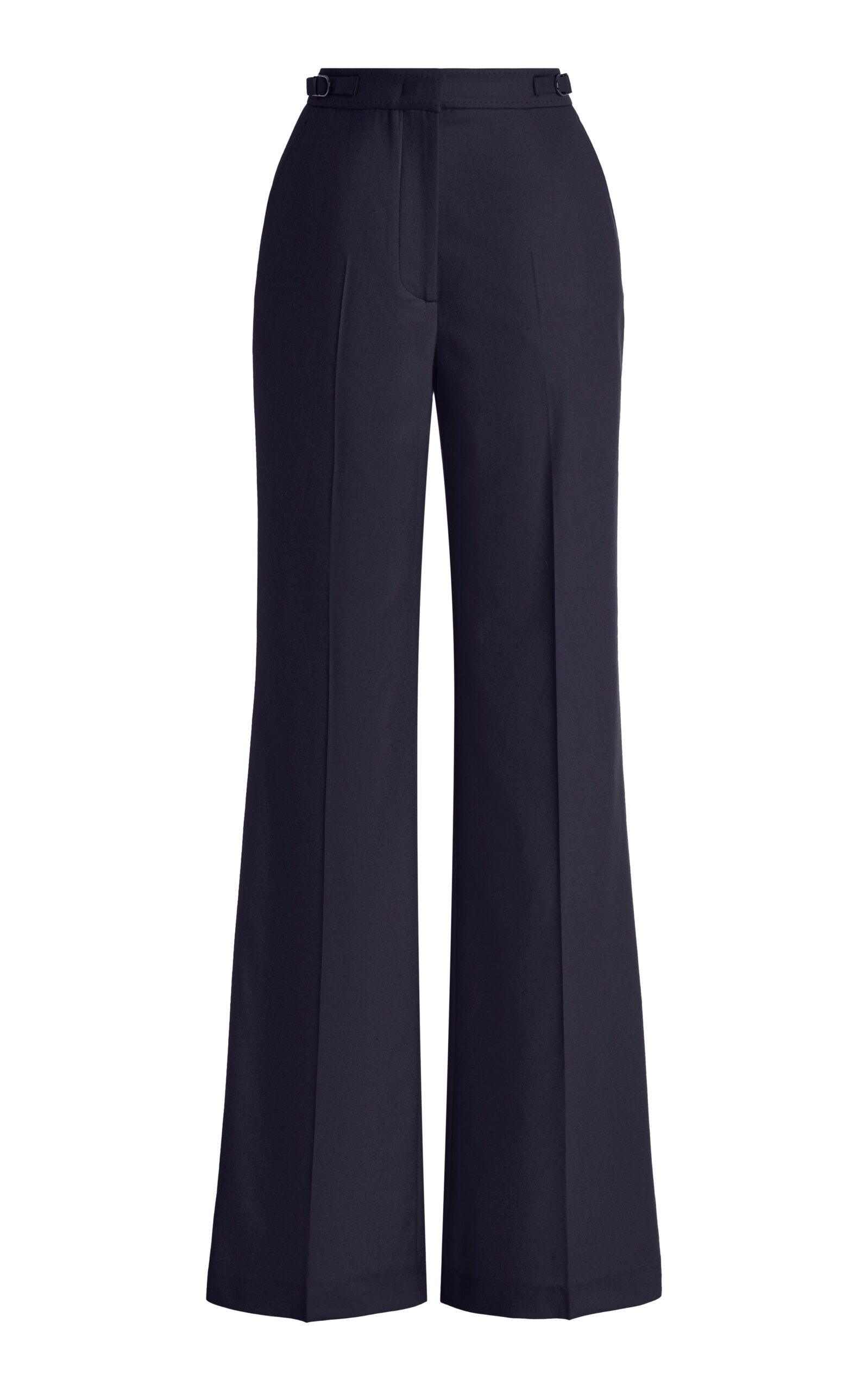 Gabriela Hearst Vesta Flare Pant in Dark Navy Sportswear Wool Gabriela Hearst Vesta Flare Pant in Dark Navy Sportswear Wool