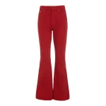 Gabriela Hearst Willa Bootcut Jean in Antelope Orange Recycled Cotton Denim