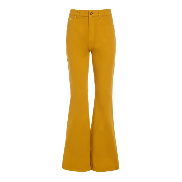 Gabriela Hearst Willa Bootcut Jean in Golden Birch Recycled Cotton Denim