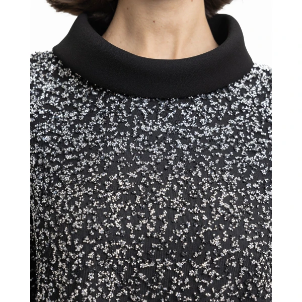 Gemy Maalouf 3/4 Sleeves Beaded kaftan, view 4