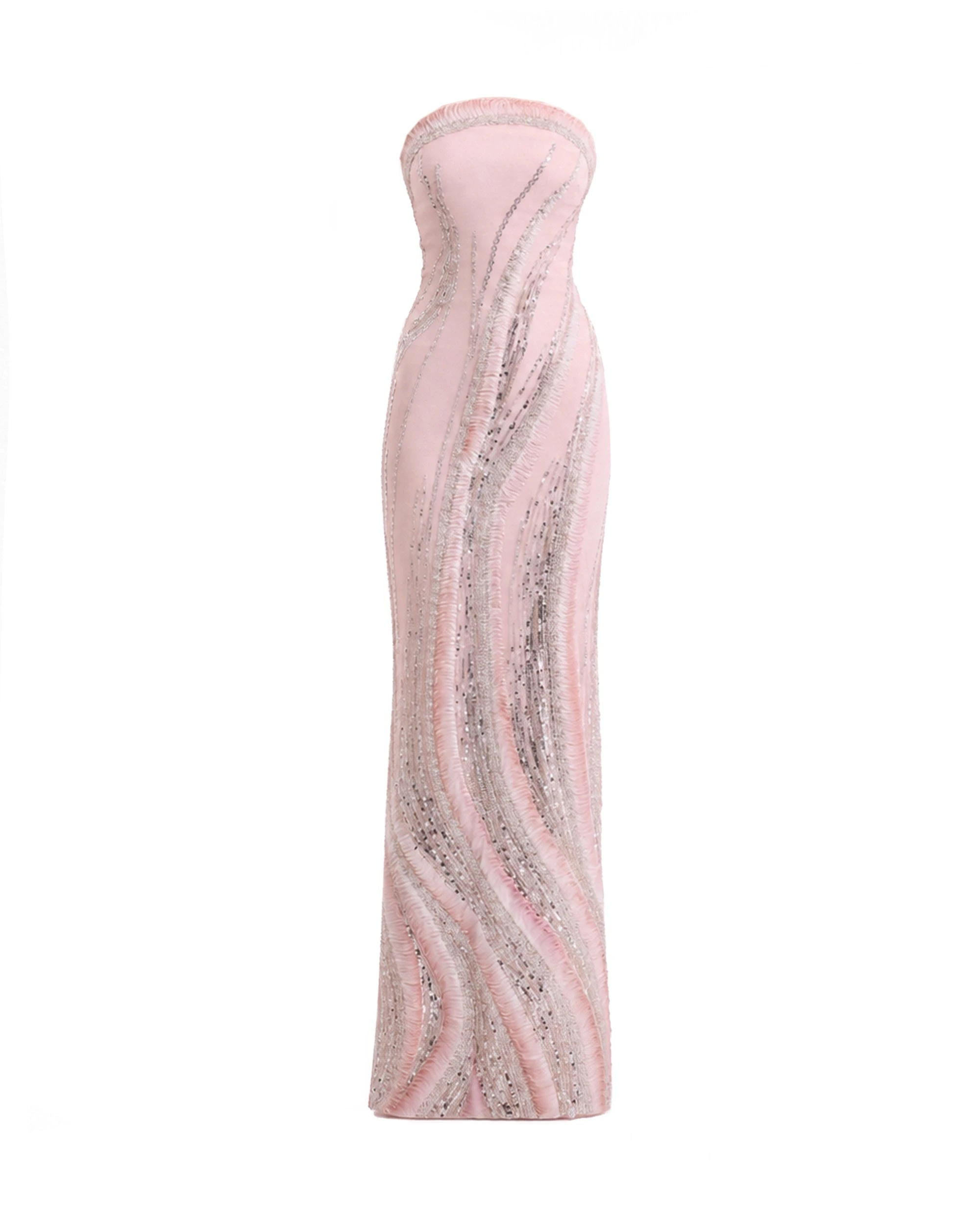 Gemy Maalouf Abstract Beaded Dress Gemy Maalouf Abstract Beaded Dress