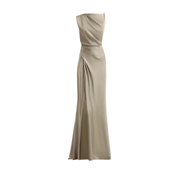 Gemy Maalouf Asymmetrical Draped Dress