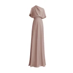 Gemy Maalouf Asymmetrical Draped Neckline Dress Gemy Maalouf Asymmetrical Draped Neckline Dress