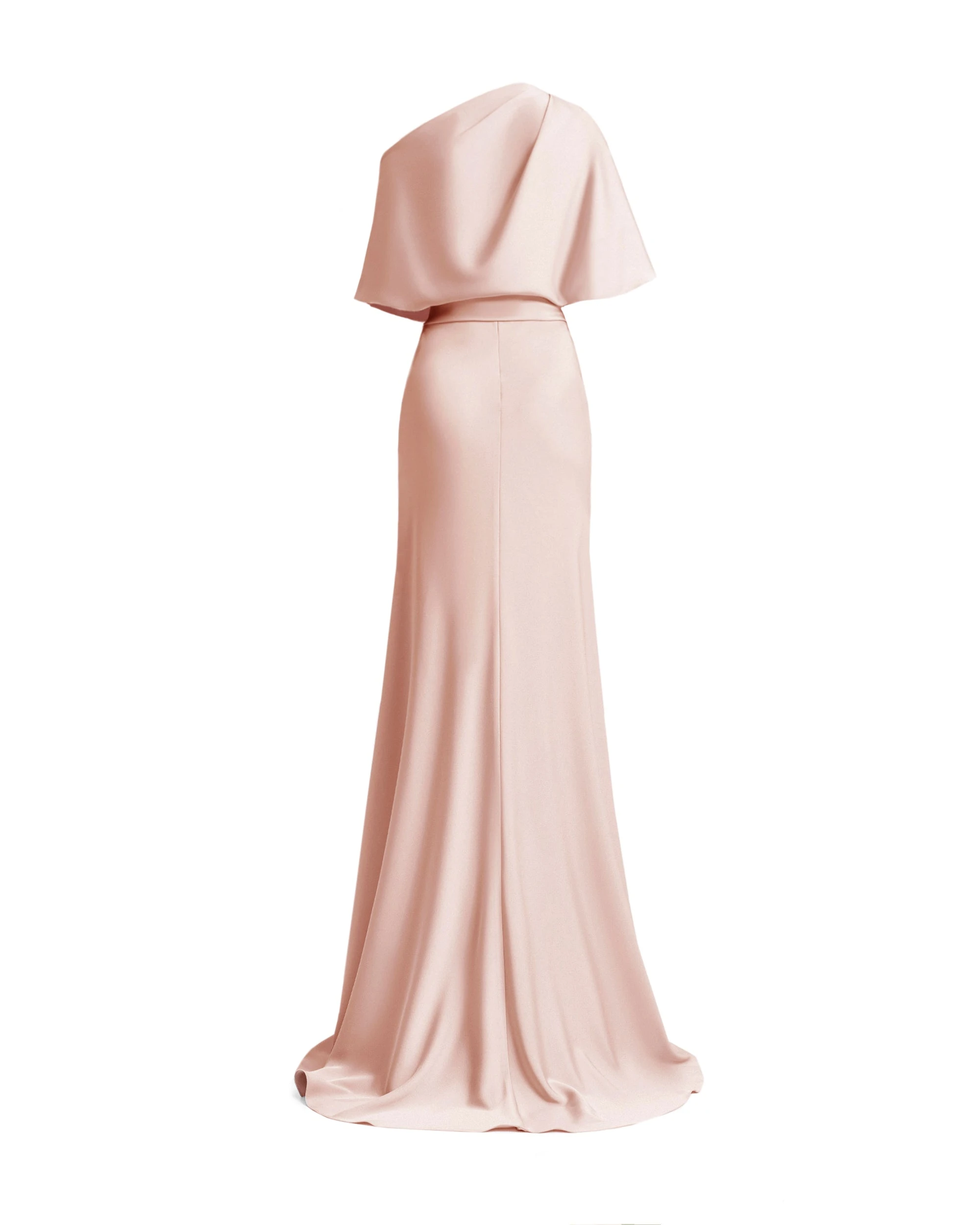 Gemy Maalouf Asymmetrical Draped Neckline Dress Gemy Maalouf Asymmetrical Draped Neckline Dress