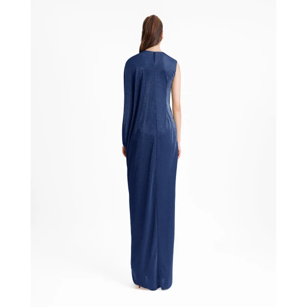 Gemy Maalouf Asymmetrical Draped Sleeve Dress, view 3