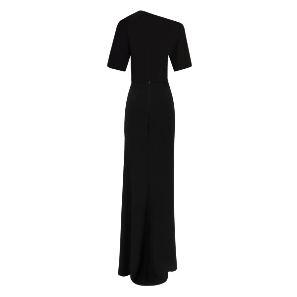 Gemy Maalouf Asymmetrical Neckline Dress, view 5