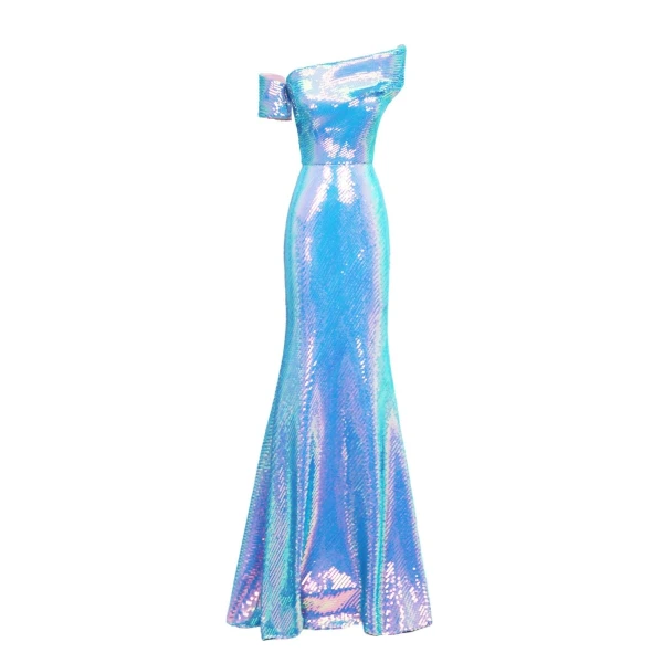 Asymmetrical Top With Long Skirt