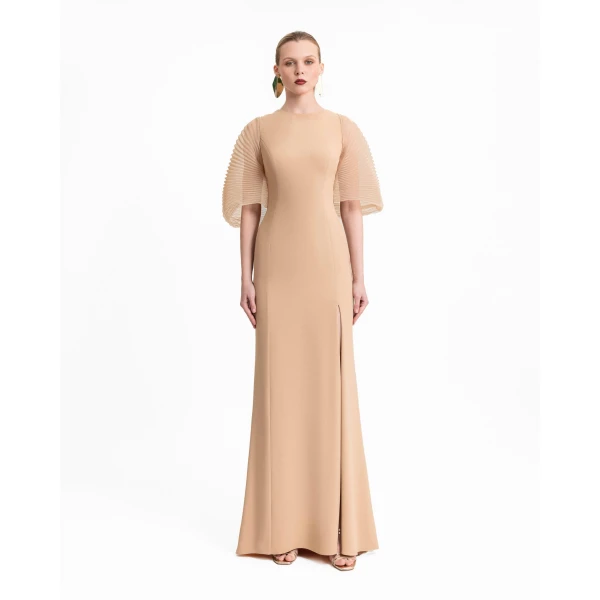 Gemy Maalouf Back Bow Detail Dress, view 2