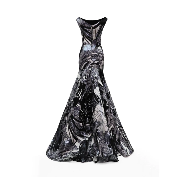 Gemy Maalouf Bateau Collar Dress, view 5