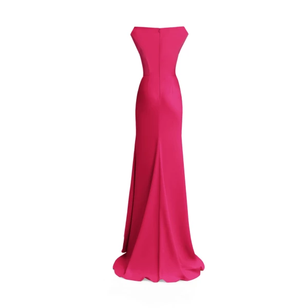 Gemy Maalouf Bateau Collar Slim-Cut Dress, view 5