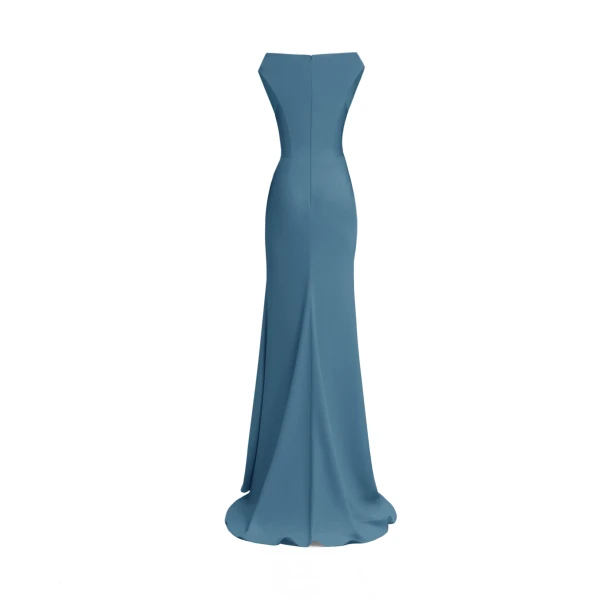Gemy Maalouf Bateau Collar Slim-Cut Dress, view 5