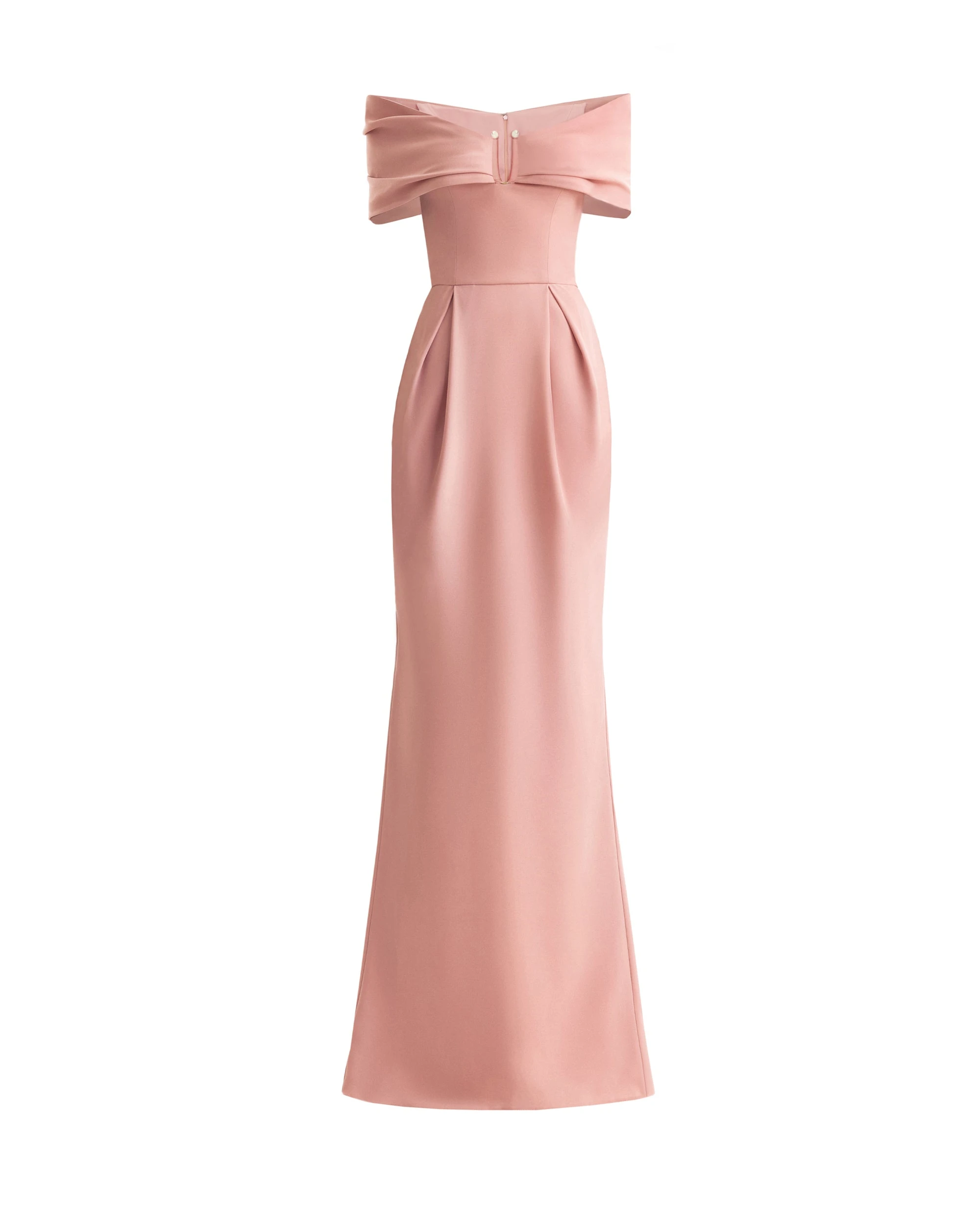 Gemy Maalouf Beaded Buckle Off-Shoulder Dress Gemy Maalouf Beaded Buckle Off-Shoulder Dress