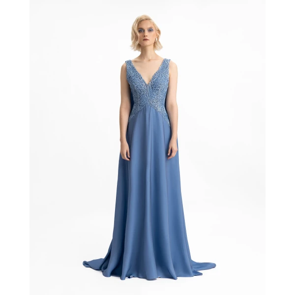 Gemy Maalouf Beaded Corset Dress, view 2