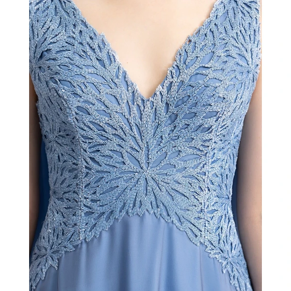 Gemy Maalouf Beaded Corset Dress, view 4