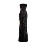 Gemy-Maalouf-Beaded-Strapless-Dress-coveti33068_nobg Gemy Maalouf Beaded Strapless Dress