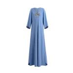 Gemy Maalouf Crystal Bow Kaftan Gemy Maalouf Crystal Bow Kaftan