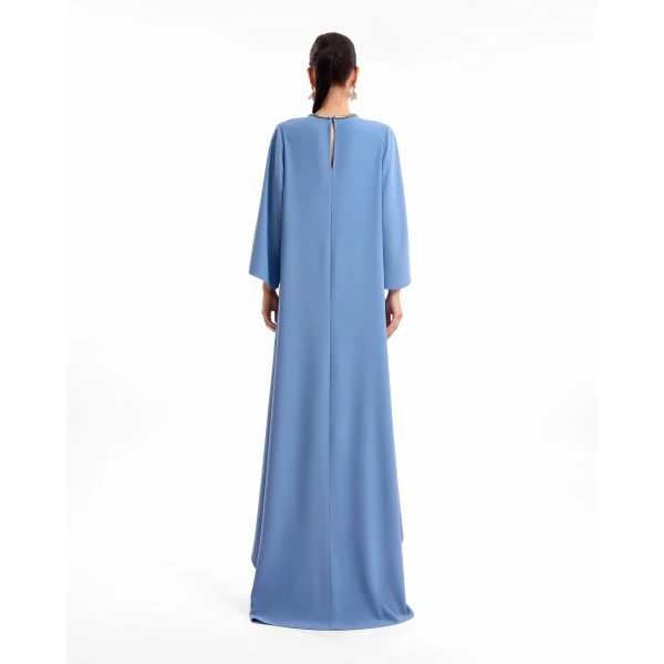 Gemy Maalouf Crystal Bow Kaftan, view 4