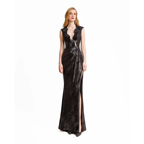 Gemy Maalouf Cut-Out Dress, view 2