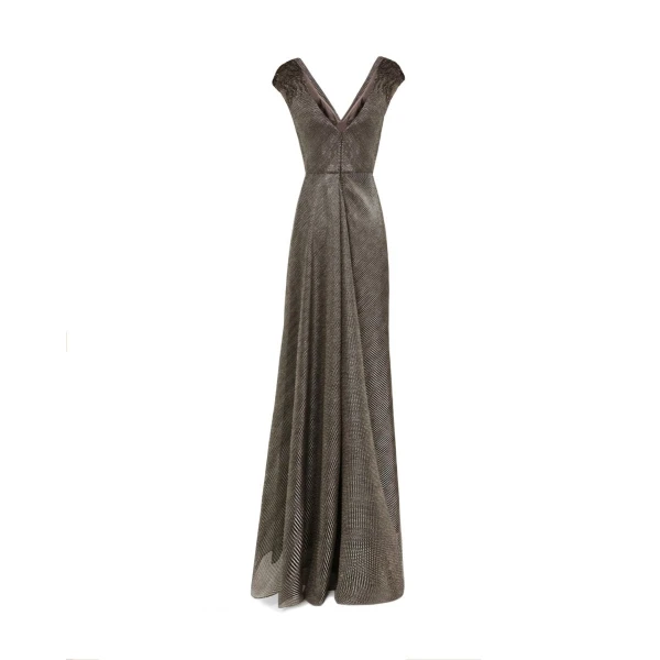 Gemy Maalouf Draped Cowl-Neckline Dress, view 5