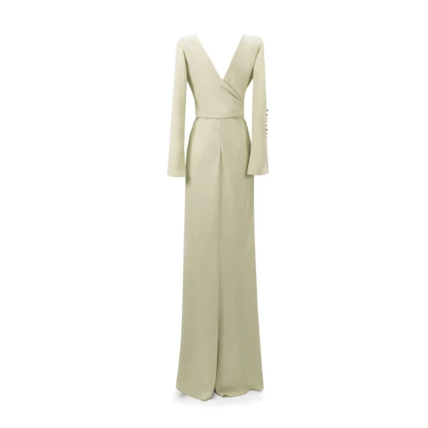 Gemy Maalouf Draped Cut-Out Shoulder Dress, view 5