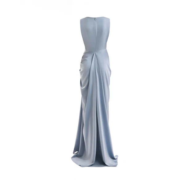 Gemy Maalouf Draped Long Dress, view 5