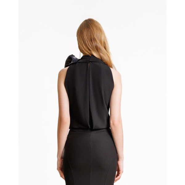 Gemy Maalouf Draped Loose Top, view 3