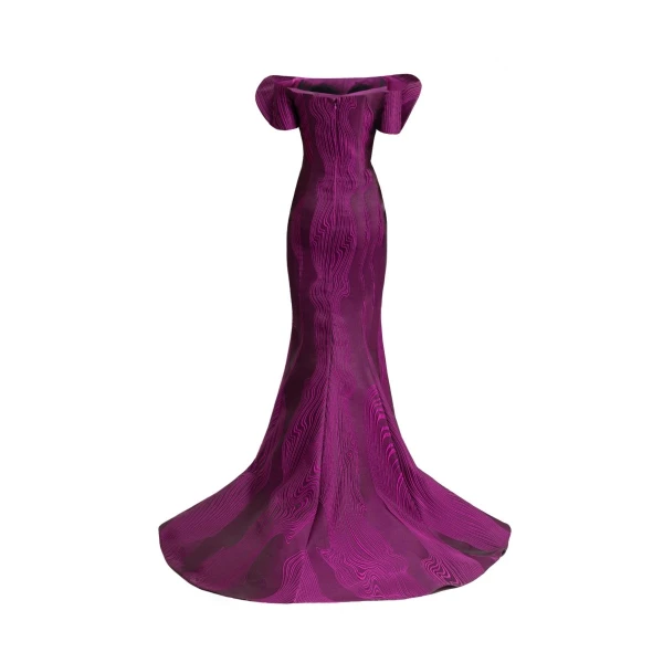 Gemy Maalouf Draped Off-Shoulders Dress, view 5
