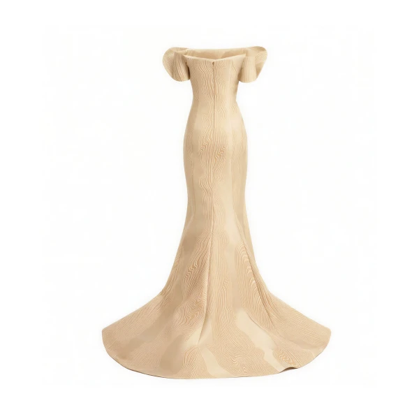 Gemy Maalouf Draped Off-Shoulders Dress, view 5