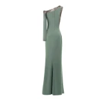 Gemy-Maalouf-Embellished-Asymmetrical-Neckline-Dress-coveti-368713_nobg Gemy Maalouf Embellished Asymmetrical Neckline Dress