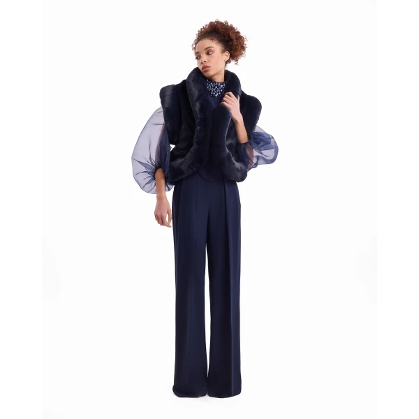 Gemy Maalouf Embellished High-Neck Set, view 2
