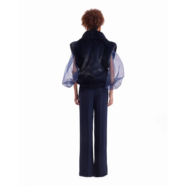 Gemy Maalouf Embellished High-Neck Set, view 4