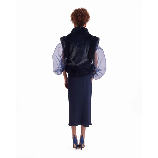 Gemy Maalouf Embellished High-Neck Set, view 4