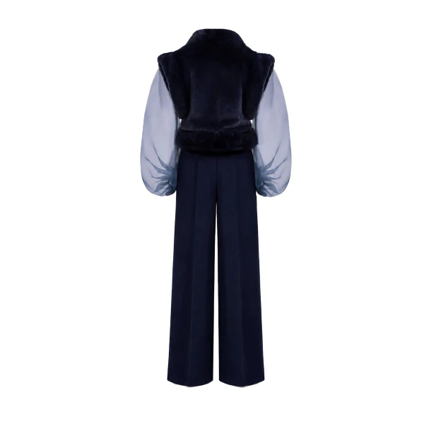 Gemy Maalouf Embellished High-Neck Set, view 6