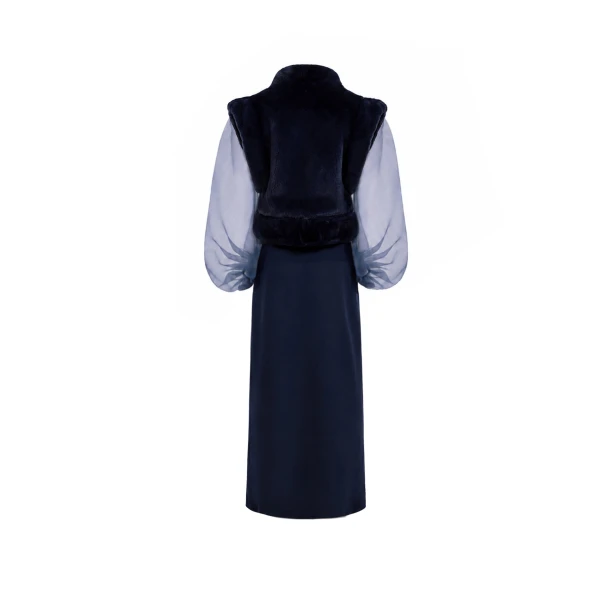 Gemy Maalouf Embellished High-Neck Set, view 6