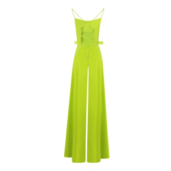Gemy Maalouf Flared Pant Crepe Set, view 5