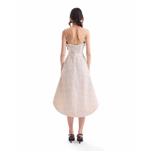 Gemy Maalouf Floral Balloon Mini Dress, view 4