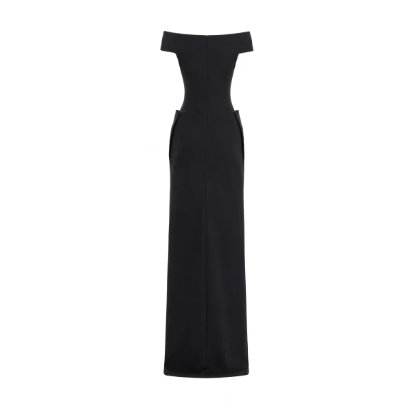 Gemy Maalouf Floral Off-Shoulder Dress, view 6