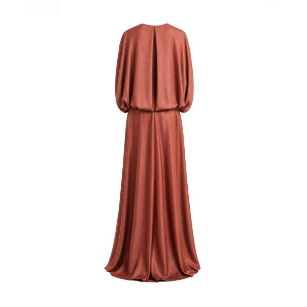 Gemy Maalouf Keyhole Batwing Dress, view 6
