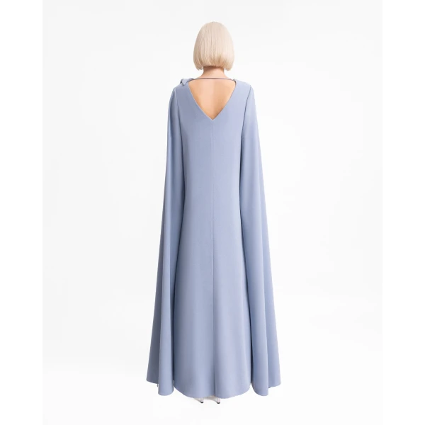 Gemy Maalouf Long Loose-Cut Dress, view 3
