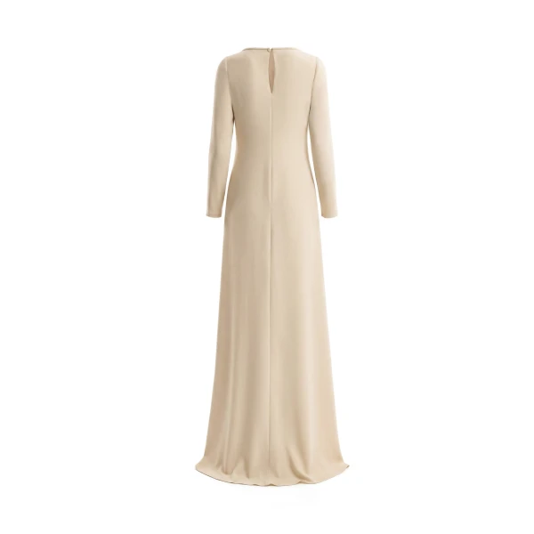 Gemy Maalouf Long-Sleeve A-Line Dress, view 5