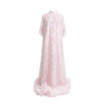 Gemy Maalouf Loose-Cut with Ruffled Hemline Kaftan Gemy Maalouf Loose-Cut with Ruffled Hemline Kaftan
