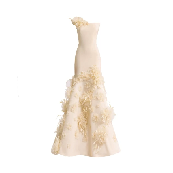 Gemy Maalouf Mermaid-Cut Strapless Dress, view 5