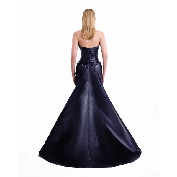 Gemy Maalouf Metallic Mermaid Dress, view 3