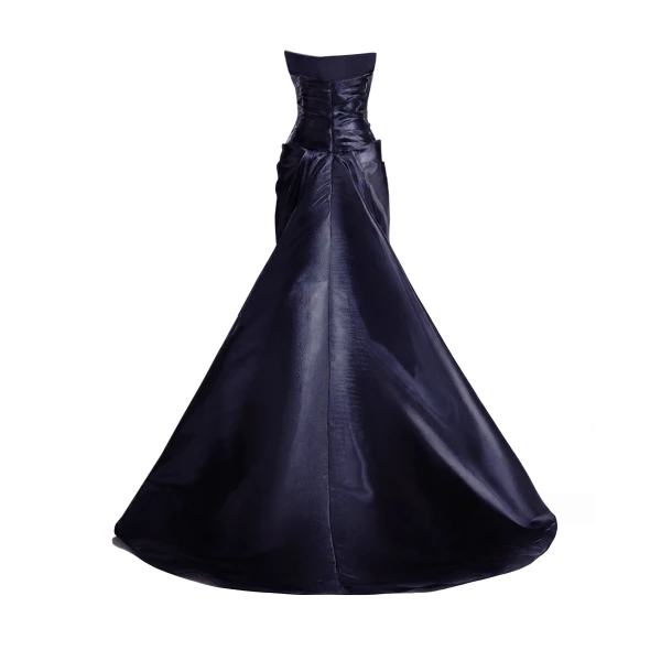 Gemy Maalouf Metallic Mermaid Dress, view 5