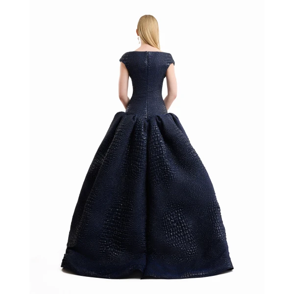 Gemy Maalouf Off-Shoulder Sweetheart Dress, view 4
