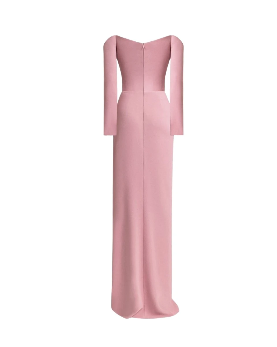 Gemy-Maalouf-Off-Shoulders-Draped-Dress-coveti26455_nobg Gemy Maalouf Off-Shoulders Draped Dress