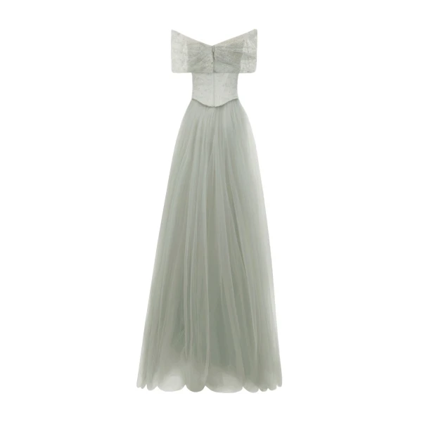 Gemy Maalouf Off-The-Shoulder Corset Dress, view 5