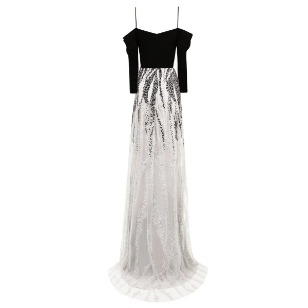 Gemy Maalouf Off-The-Shoulder Draped Dress, view 5